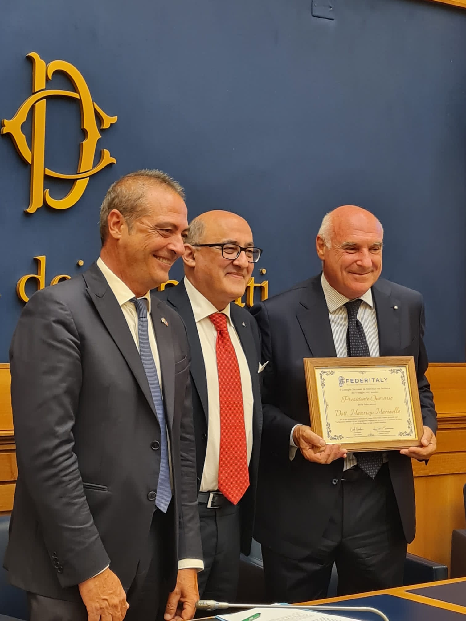 italia economy - Maurizio Marinella Presidente onorario di Federitaly