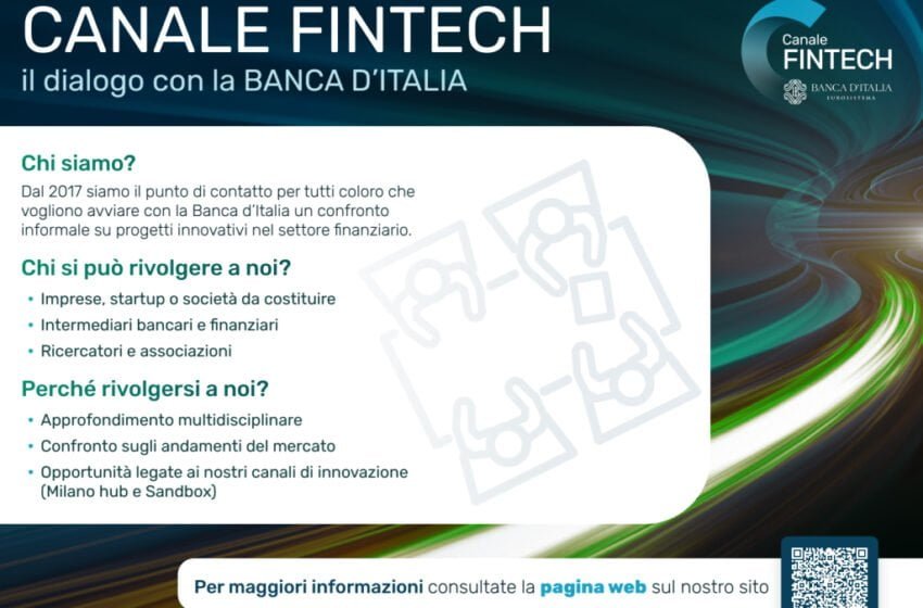  Fintech: dal 3 novembre al 5 dicembre