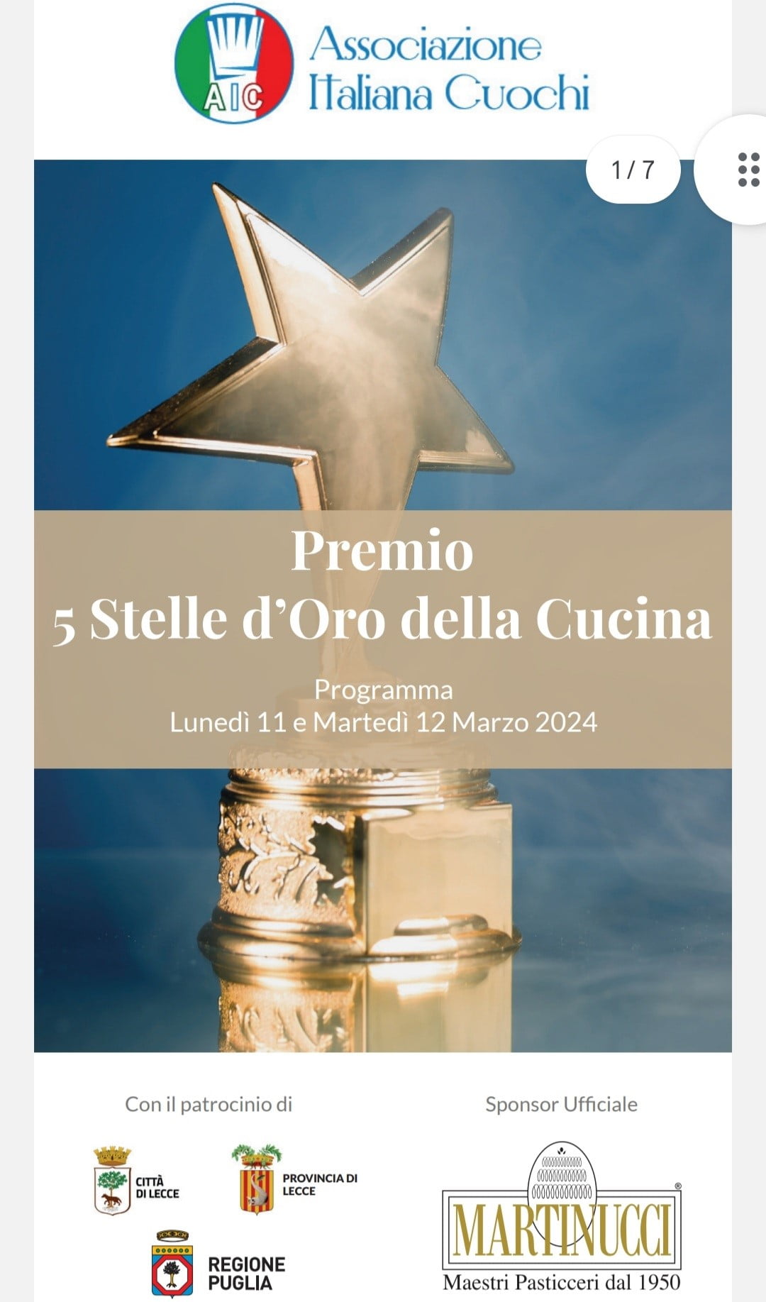 ITALIA ECONOMY -Le 5 stelle d'oro della cucina a Bartocci 
