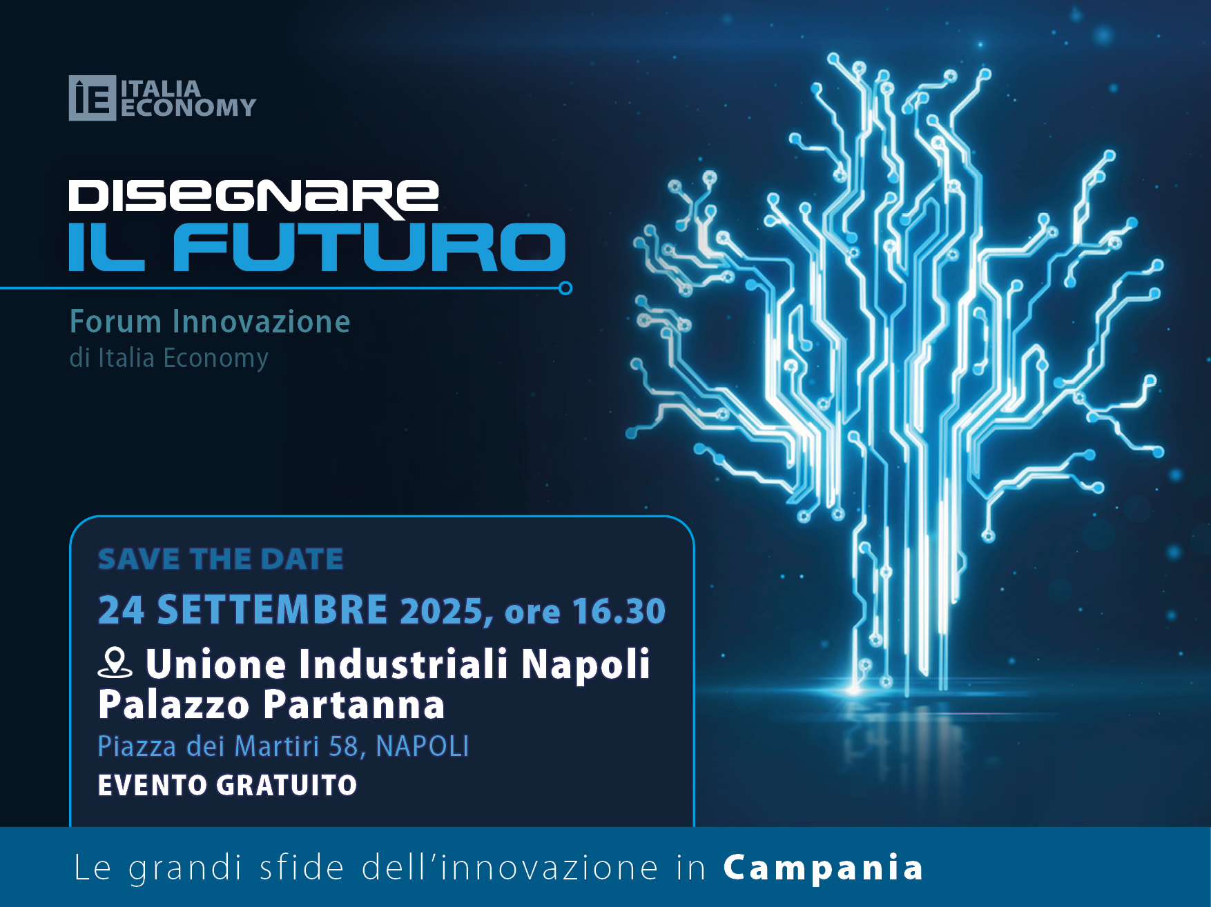 SAVE THE DATE Disegnare il futuro Campania 2025