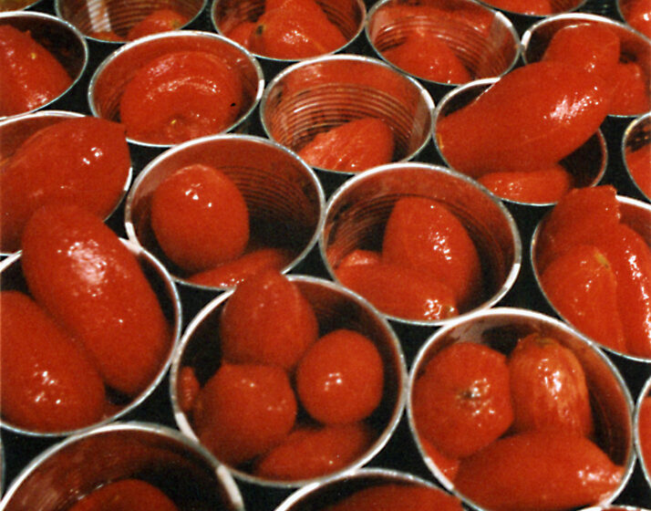  Export del pomodoro italiano in scatola