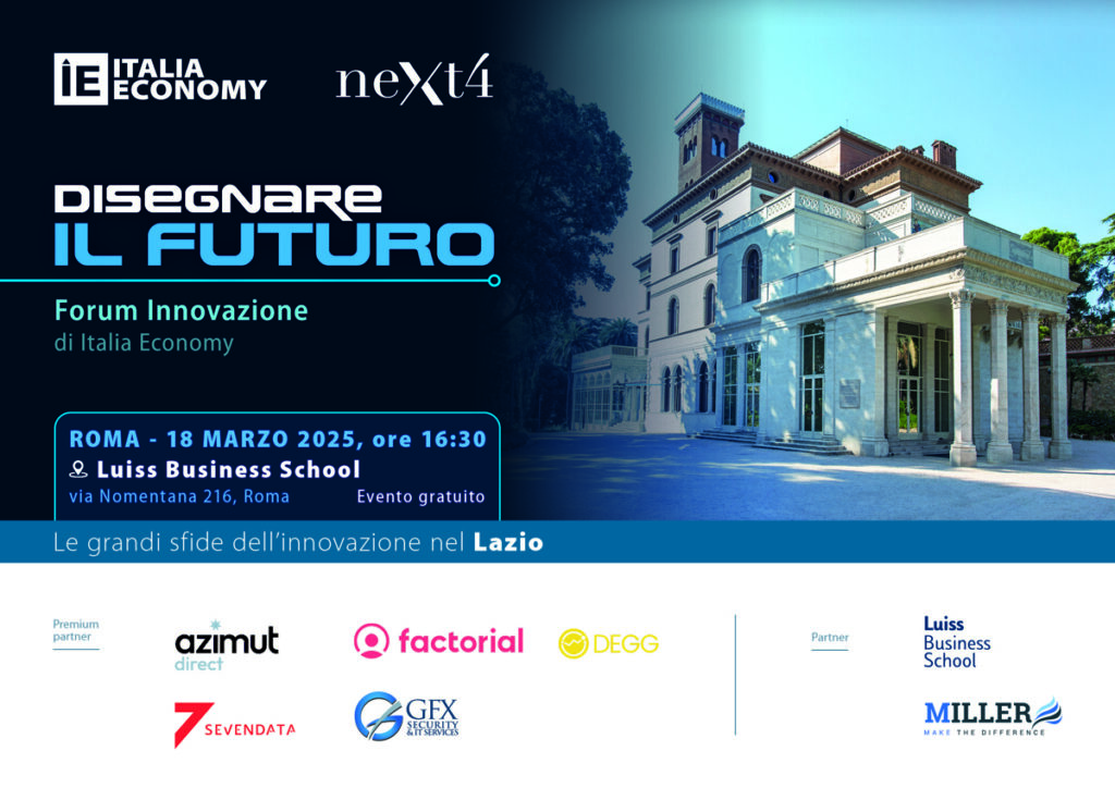 ITALIA ECONOMY - Al via Disegnare il futuro Lazio