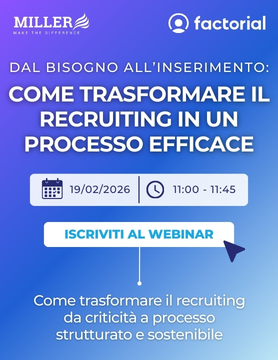 Webinar Miller Factorial