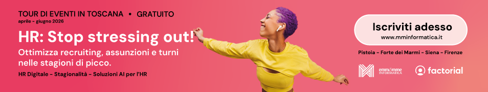 Partecipa al tour HR di aprile-giugno 2026 Emm&mmE